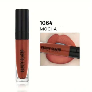 beauty glazed matte lipstick smudge proof #106 mocha – 8g