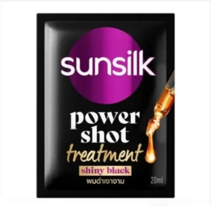 sunsilk power shot treatment for shiny black 20ml