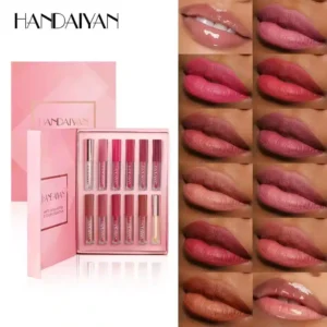 handaiyan matte liquid lipstick 12 colors ( non sticky )