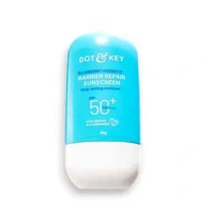 dot & key blueberry hydrate barrier repair sunscreen spf 50+ 80gm