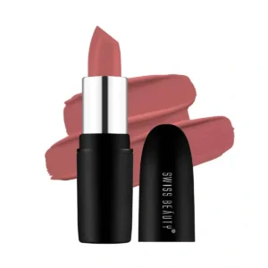 swiss beauty pure matte lipstick bare 213