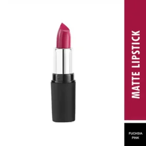 swiss beauty pure matte lipstick fuchsia pink 204