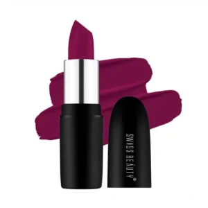 swiss beauty pure matte lipstick berry 212