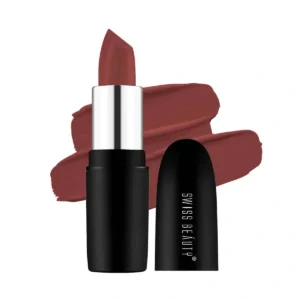 swiss beauty pure matte lipstick natural coco 215