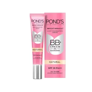 pond's bright miracle bb+ cream spf 30 pa++ 18g natural