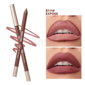 beauty glazed waterproof & long lasting lip liner b111 expose