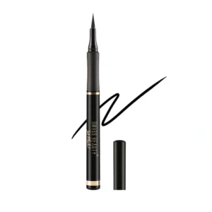 swiss beauty jet black bold felt tip eyeliner